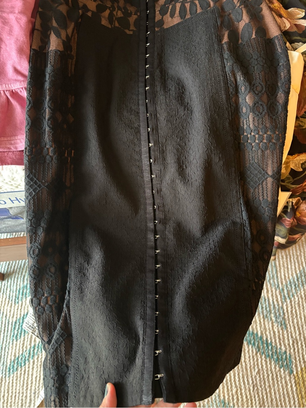 Beguile by Byron Lars Cocktail Midi Dress size 6 - Picture 8 of 8